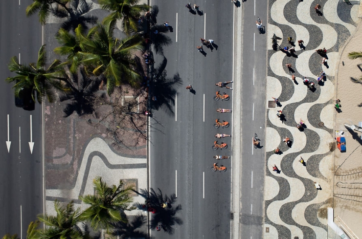 Illustration de l'article : Ils photographient les sportifs br&eacute;siliens depuis le ciel. Des clich&eacute;s vertigineusement impressionnants !  