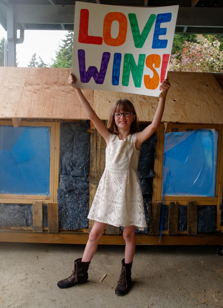 Illustration de l'article : &Agrave; 9 ans elle estime inconcevable qu'il existe des sans-abris, regardez ce qu'elle vient de construire !