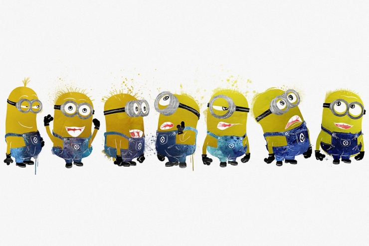 Illustration de l'article : Elle peint ses personnages de dessins anim&eacute;s pr&eacute;f&eacute;r&eacute;s dans de superbes aquarelles (8 photos)