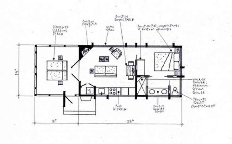 Illustration de l'article : Ce qui ressemble à un simple chalet au premier regard est bien plus incroyable que ça...