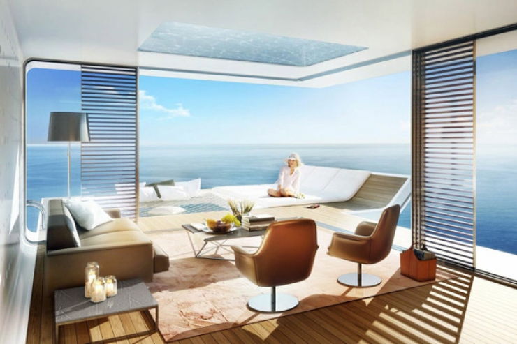 Illustration de l'article : Cette maison flottante ferait r&ecirc;ver n'importe qui, attendez de voir l'int&eacute;rieur !