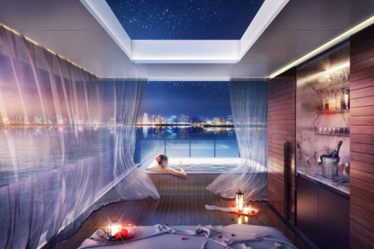 Illustration de l'article : Cette maison flottante ferait r&ecirc;ver n'importe qui, attendez de voir l'int&eacute;rieur !