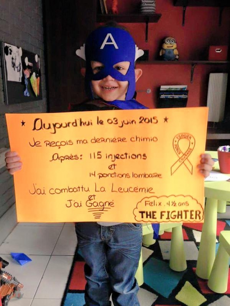 Illustration de l'article : Ce petit gar&ccedil;on a vaincu la leuc&eacute;mie et son message fait le tour du monde !