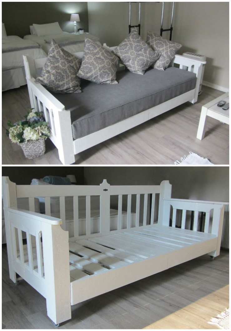 Illustration de l'article : Nouvelle s&eacute;rie de r&eacute;alisations &agrave; base de palettes. Aujourd'hui c'est une "sp&eacute;ciale canap&eacute;" !