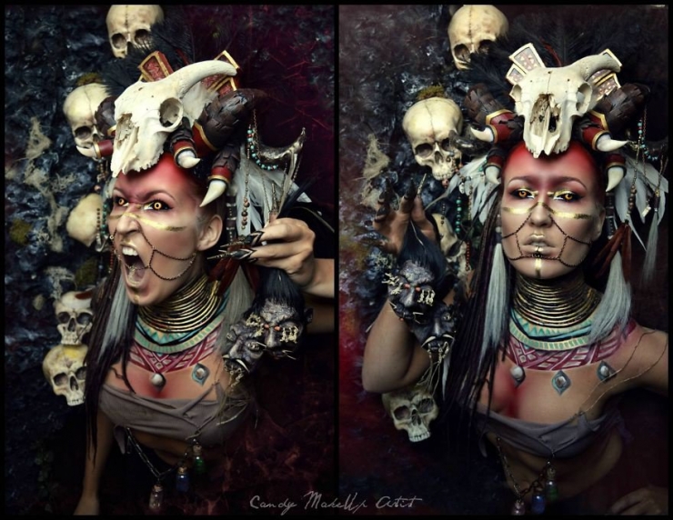 Illustration de l'article : Cette maquilleuse s'inspire des contes fantastiques pour cr&eacute;er ses costumes. Le r&eacute;sultat est g&eacute;nial !