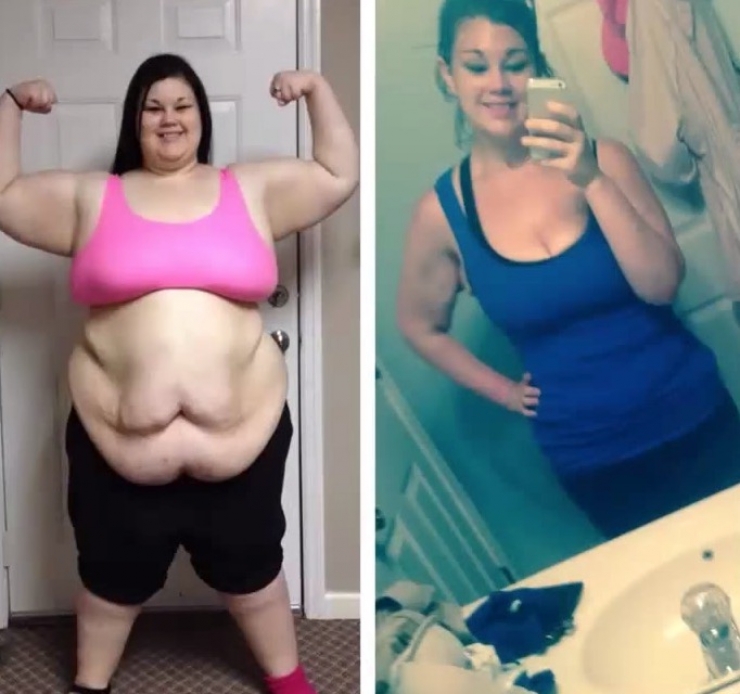 Illustration de l'article : Regardez la magnifique surprise qu'elle re&ccedil;oit apr&egrave;s sa m&eacute;tamorphose et une perte de 95kg ! Bravo Madame !