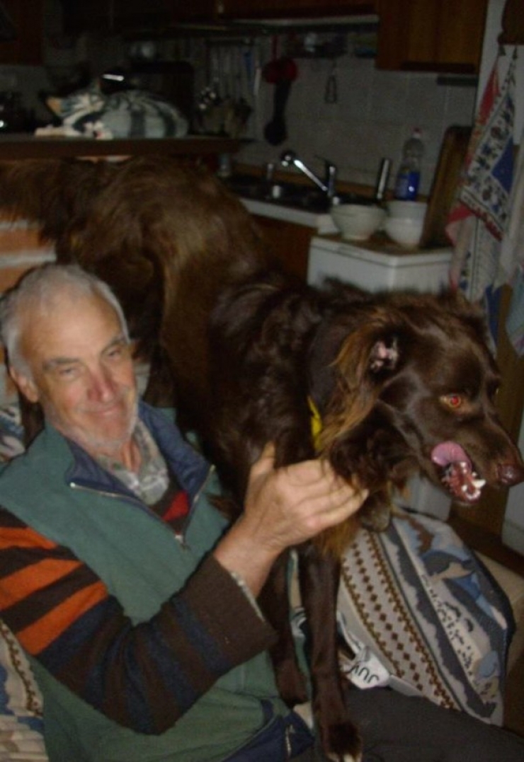 Illustration de l'article : Elles tombent sur des sacs &agrave; ordure pr&egrave;s d'une rivi&egrave;re et y d&eacute;couvrent un pauvre chien...