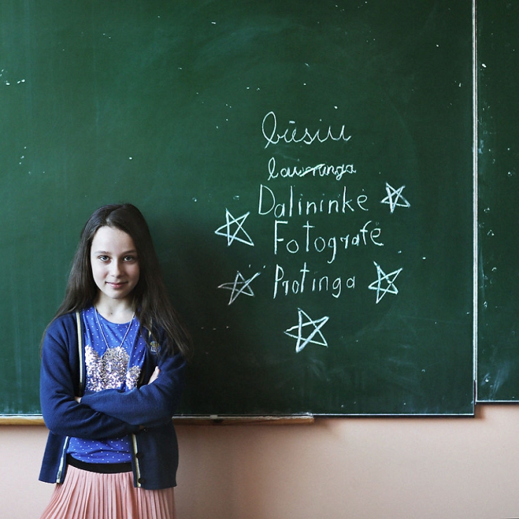 Illustration de l'article : On a demandé à ces 26 élèves de construire une phrase commençant par "je serai"