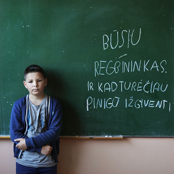 Illustration de l'article : On a demandé à ces 26 élèves de construire une phrase commençant par "je serai"