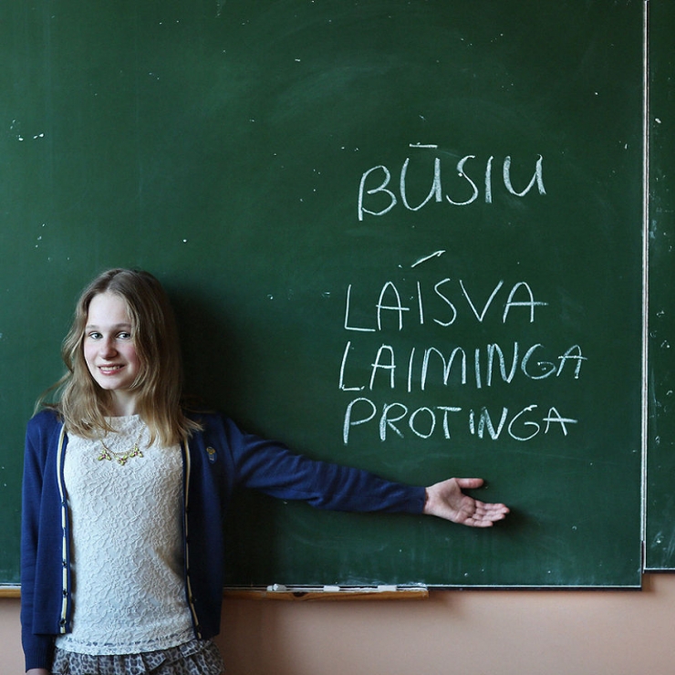 Illustration de l'article : On a demandé à ces 26 élèves de construire une phrase commençant par "je serai"