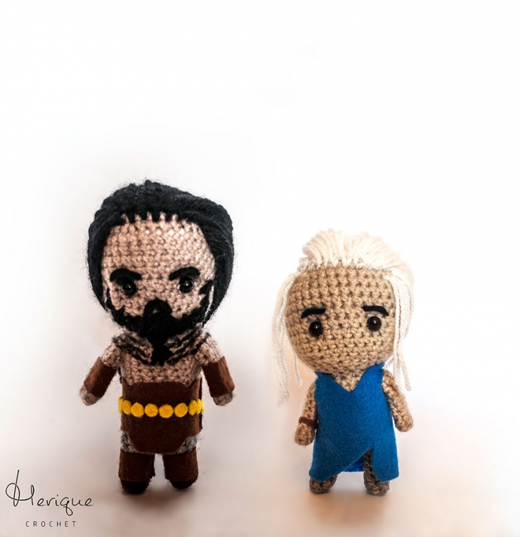 Illustration de l'article : Elle tricote des personnages de Game of Thrones