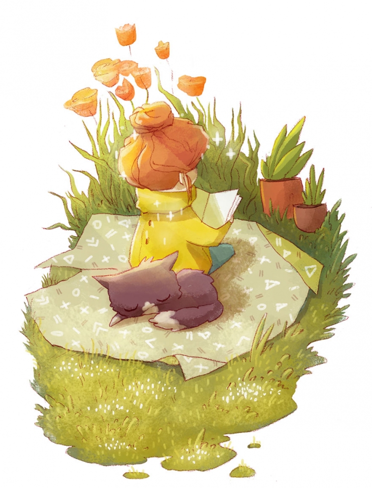 Illustration de l'article : Les aventures de Pinkerton, le chat tr&egrave;s curieux imagin&eacute; par Alena Tkach (17 photos)