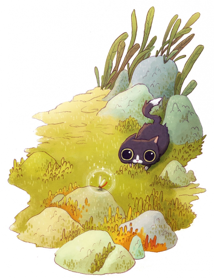 Illustration de l'article : Les aventures de Pinkerton, le chat tr&egrave;s curieux imagin&eacute; par Alena Tkach (17 photos)