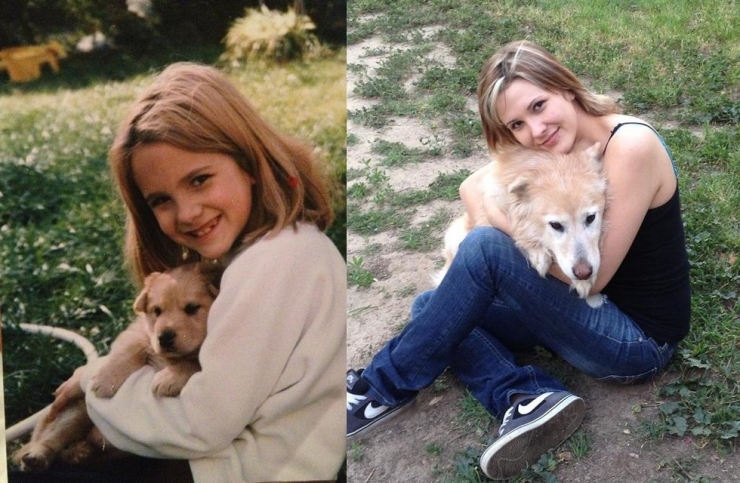 Illustration de l'article : Les chiens aussi ont droit à leurs photos avant/après. Regardez comme ils ont grandi (26 photos)