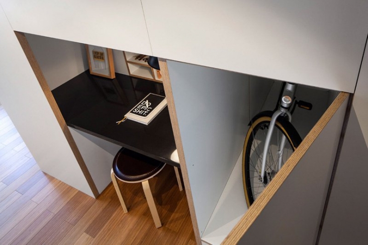 Illustration de l'article : Confort, compacité et agencement intelligent pour cette chambre-loft Zoku