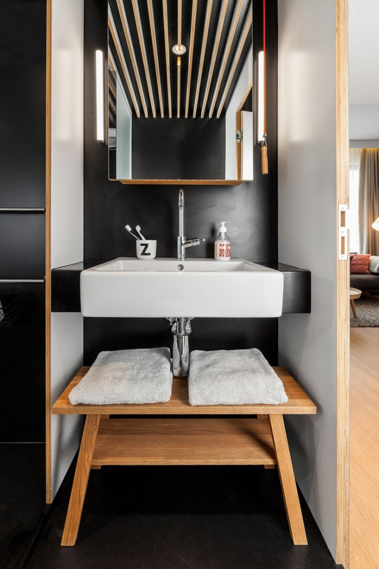 Illustration de l'article : Confort, compacité et agencement intelligent pour cette chambre-loft Zoku