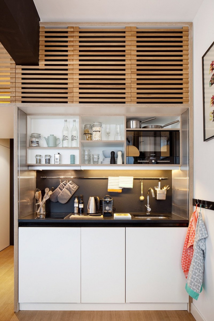 Illustration de l'article : Confort, compacité et agencement intelligent pour cette chambre-loft Zoku