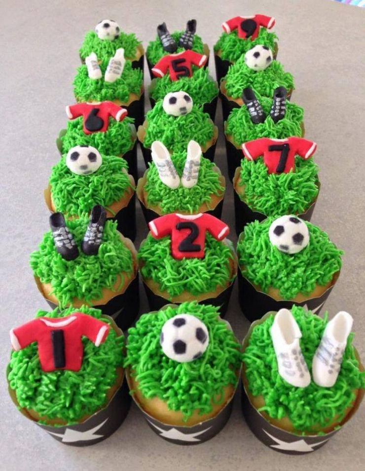 Illustration de l'article : Top 28 des plus beaux g&acirc;teaux pour les fans de Football... Joli travail ! 