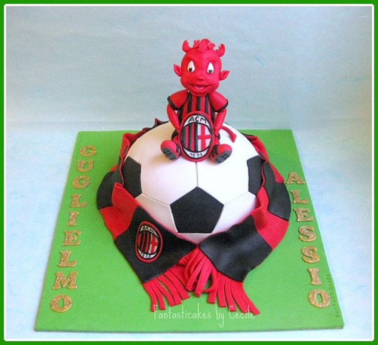 Illustration de l'article : Top 28 des plus beaux g&acirc;teaux pour les fans de Football... Joli travail ! 