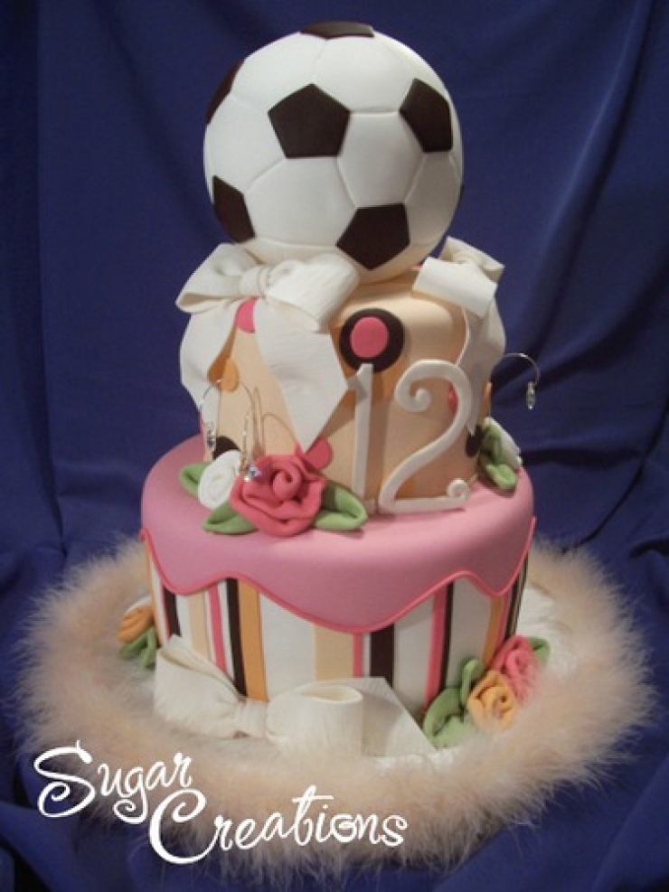 Illustration de l'article : Top 28 des plus beaux g&acirc;teaux pour les fans de Football... Joli travail ! 