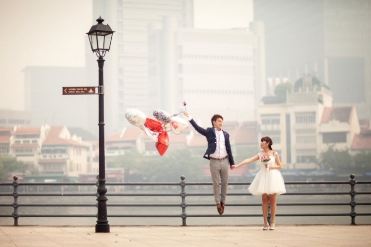 Illustration de l'article : Entre originalit&eacute; et amour, cette s&eacute;lection de photos de mariage devrait vous plaire...Et vous donner des id&eacute;es ! 