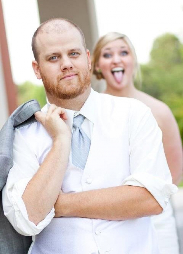 Illustration de l'article : Entre originalit&eacute; et amour, cette s&eacute;lection de photos de mariage devrait vous plaire...Et vous donner des id&eacute;es ! 