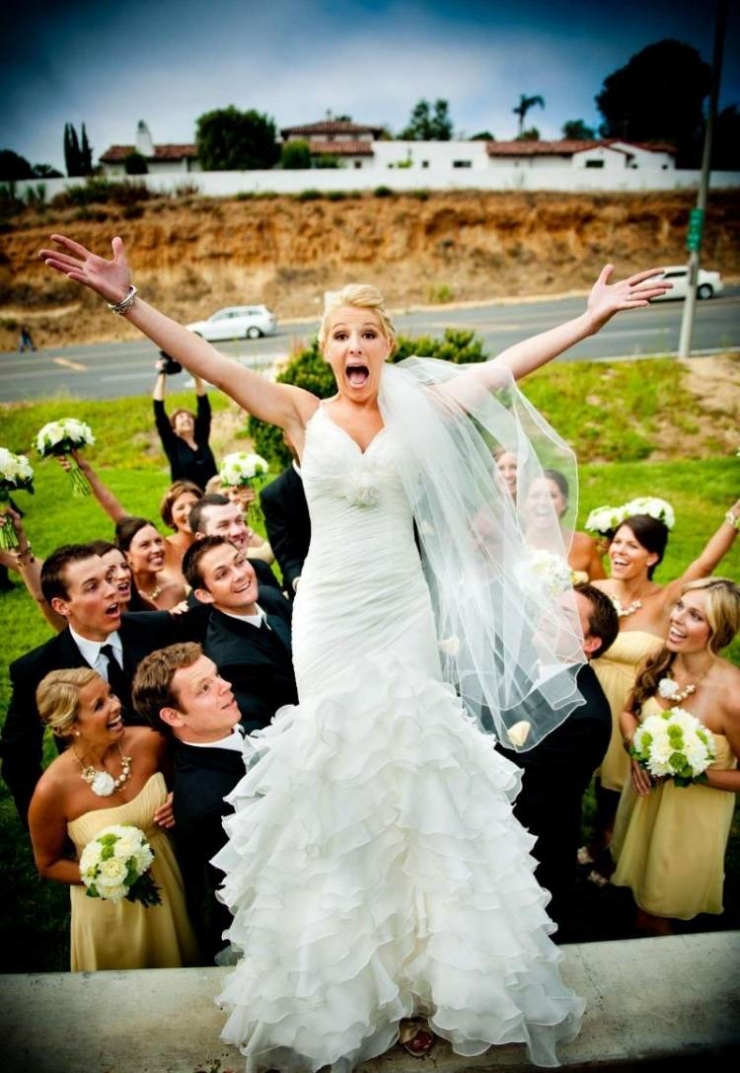 Illustration de l'article : Entre originalit&eacute; et amour, cette s&eacute;lection de photos de mariage devrait vous plaire...Et vous donner des id&eacute;es ! 