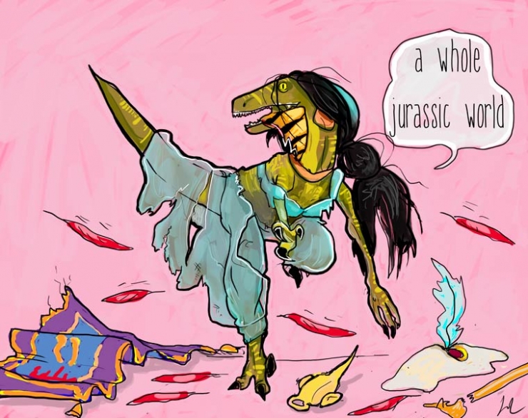 Illustration de l'article : Jurassic Princess