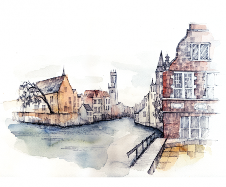 Illustration de l'article : Elle s'inspire des films qui l'ont marqu&eacute;e pour cr&eacute;er de magnifiques aquarelles (18 photos)