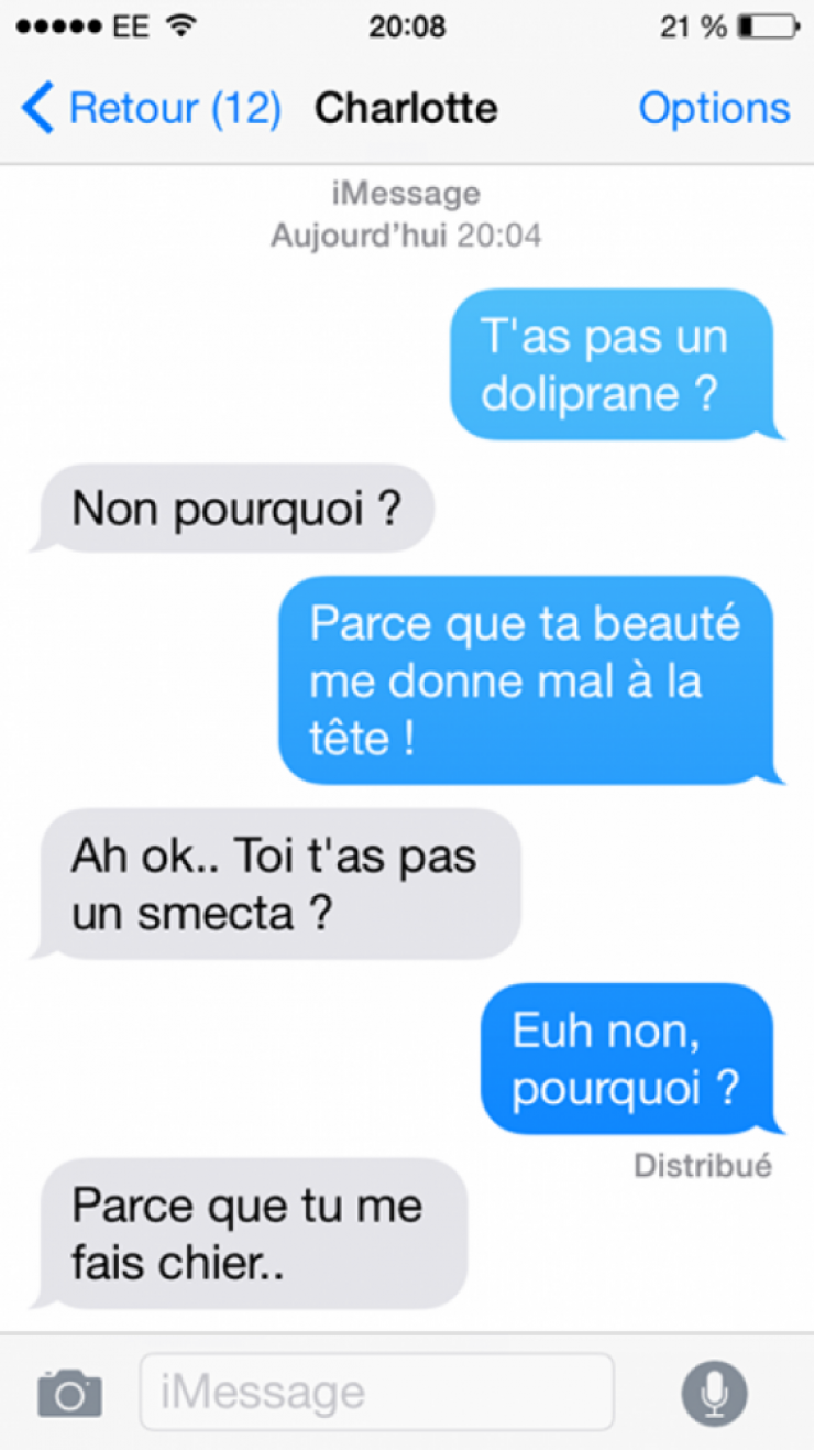 Illustration de l'article : Si vous cherchez &agrave; draguer par texto, n'agissez surtout pas comme dans ces 24 sms...