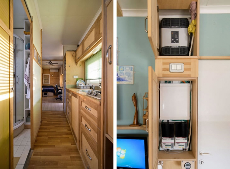 Illustration de l'article : Il r&eacute;cup&egrave;re un vieux camion et le transforme en une petite maison magnifique !