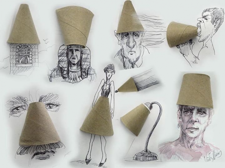 Illustration de l'article : Ce que cet artiste fait &agrave; partir d'objets tout &agrave; fait banals est &eacute;tonnant