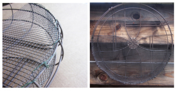 Illustration de l'article : Il r&eacute;cup&egrave;re le grillage d'un ventilateur et en fait quelque chose de magnifique ! Chapeau l'artiste !