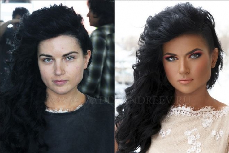 Illustration de l'article : On pourrait penser &agrave; un clich&eacute; photoshop&eacute;, pourtant ce n'est que du maquillage, aucune retouche...