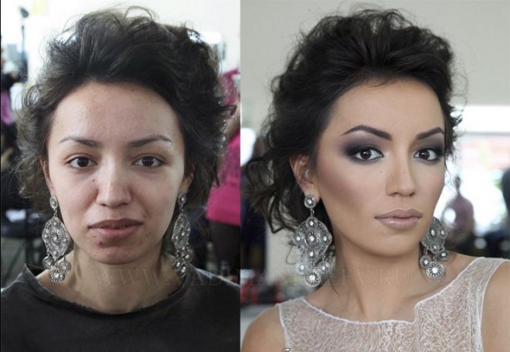 Illustration de l'article : On pourrait penser &agrave; un clich&eacute; photoshop&eacute;, pourtant ce n'est que du maquillage, aucune retouche...