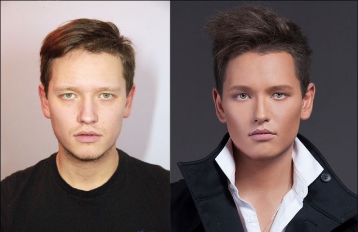 Illustration de l'article : On pourrait penser &agrave; un clich&eacute; photoshop&eacute;, pourtant ce n'est que du maquillage, aucune retouche...