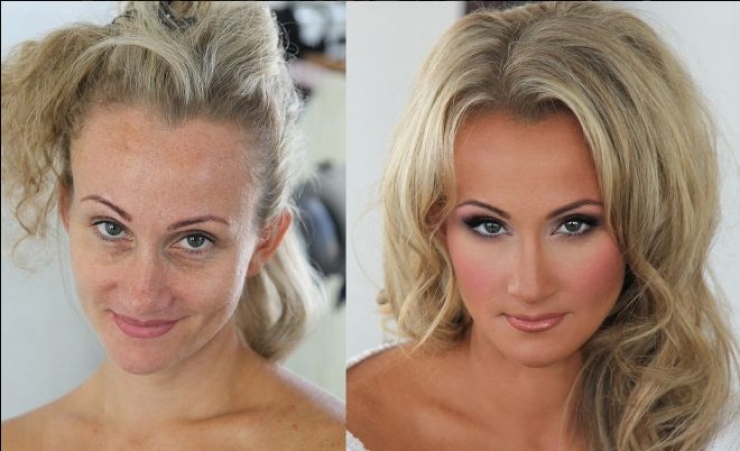 Illustration de l'article : On pourrait penser &agrave; un clich&eacute; photoshop&eacute;, pourtant ce n'est que du maquillage, aucune retouche...