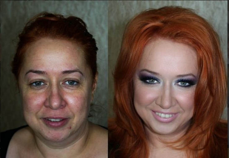 Illustration de l'article : On pourrait penser &agrave; un clich&eacute; photoshop&eacute;, pourtant ce n'est que du maquillage, aucune retouche...