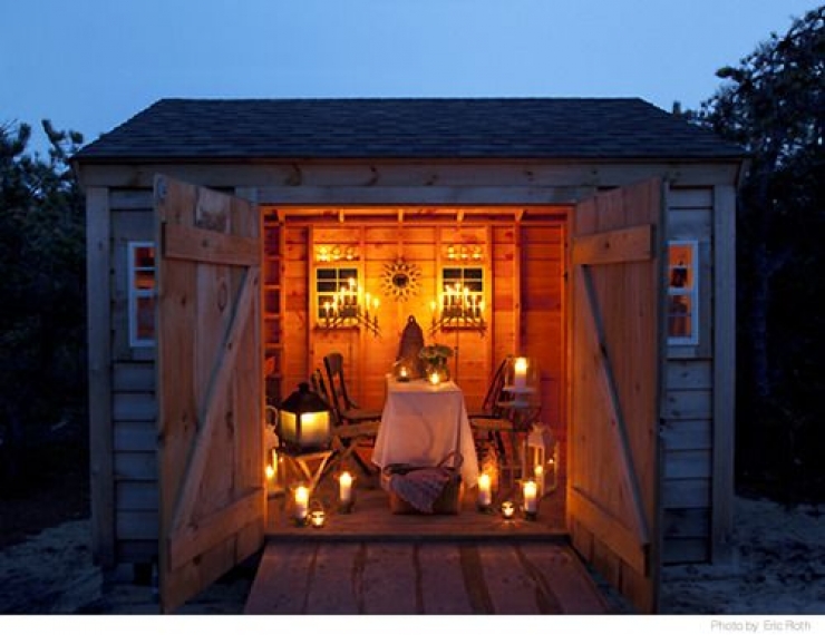 Illustration de l'article : Ces cabanons splendides devraient vous donner quelques id&eacute;es si vous souhaitez embellir le votre...