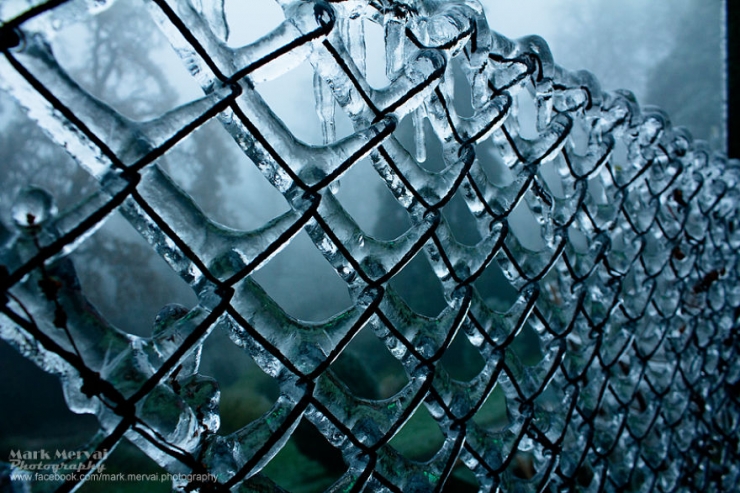 Illustration de l'article : Un brouillard givrant d'une rare puissance produit cette vision apocalyptique immortalisée par un photographe