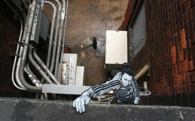 Illustration de l'article : Il peuple les rues de ses &eacute;tonnants petits personnages en bois