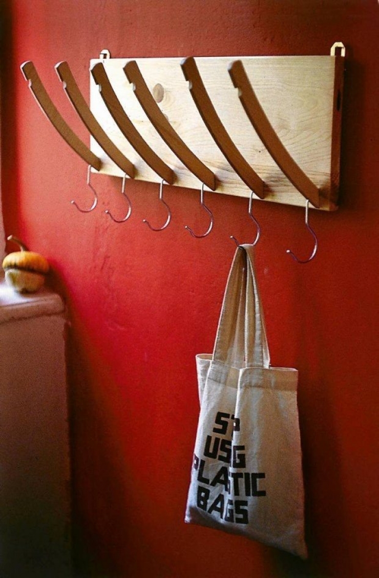 Illustration de l'article : Des porte-manteaux originaux pour vous inspirer &agrave; la maison...