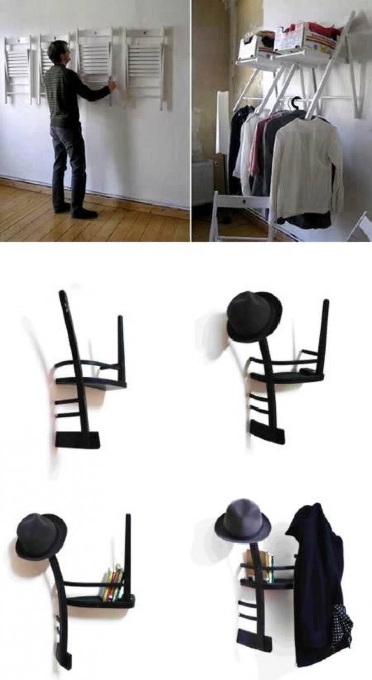 Illustration de l'article : Des porte-manteaux originaux pour vous inspirer &agrave; la maison...