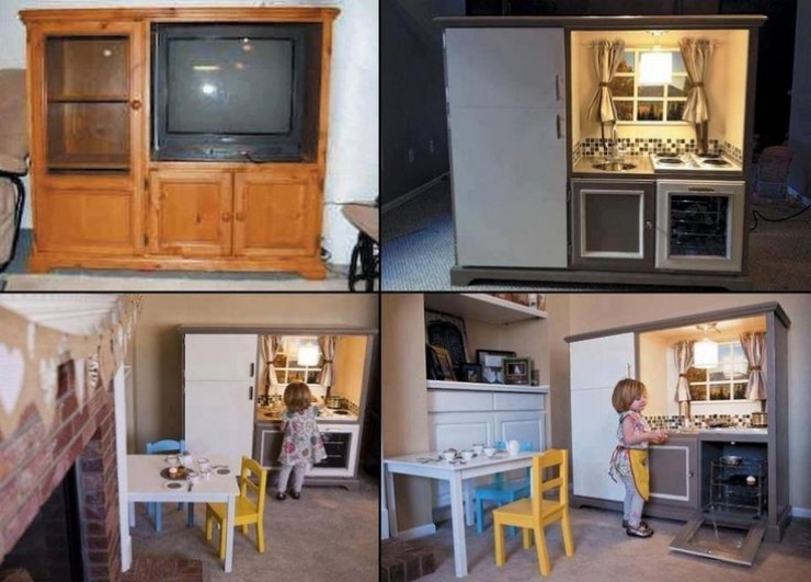 Illustration de l'article : Top 37 Des vieilleries recyclées en meubles originaux. Faites le plein de bonnes idées !