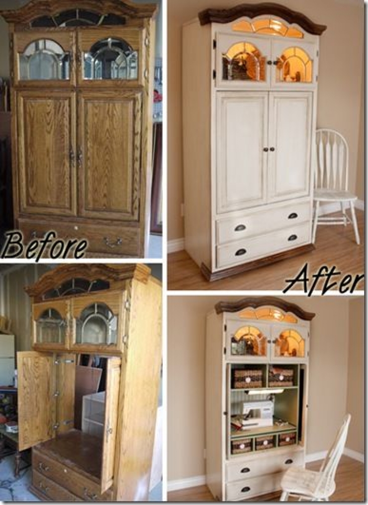 Illustration de l'article : Top 37 Des vieilleries recyclées en meubles originaux. Faites le plein de bonnes idées !