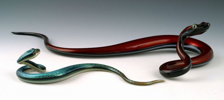 Illustration de l'article : Découvrez ces superbes créatures en verre soufflé signées Scott Bisson