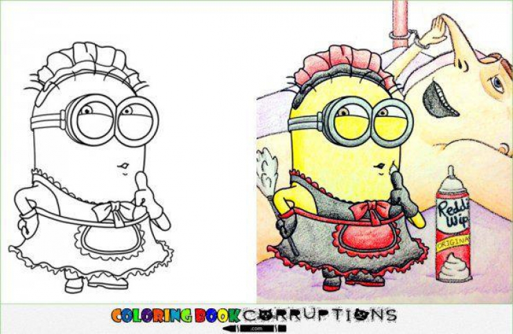 Illustration de l'article : Quand les adultes massacrent les photos des livres &agrave; colorier des plus petits...