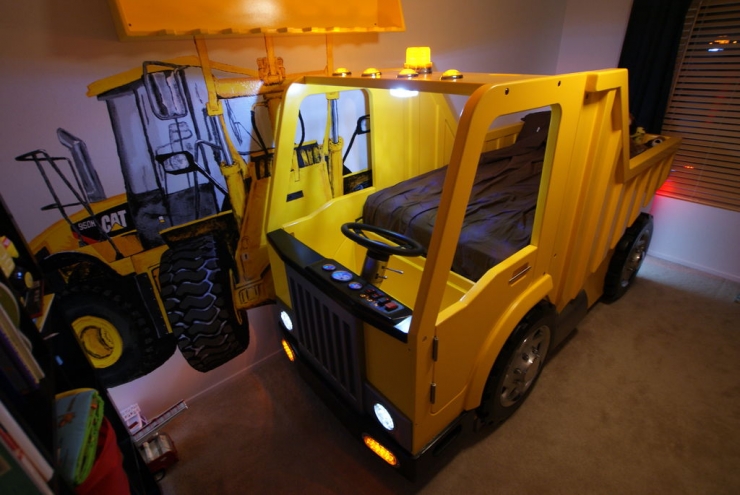 Illustration de l'article : Un papa ing&eacute;nieux r&eacute;alise un lit magnifique pour son petit bout !