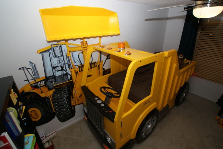 Illustration de l'article : Un papa ing&eacute;nieux r&eacute;alise un lit magnifique pour son petit bout !