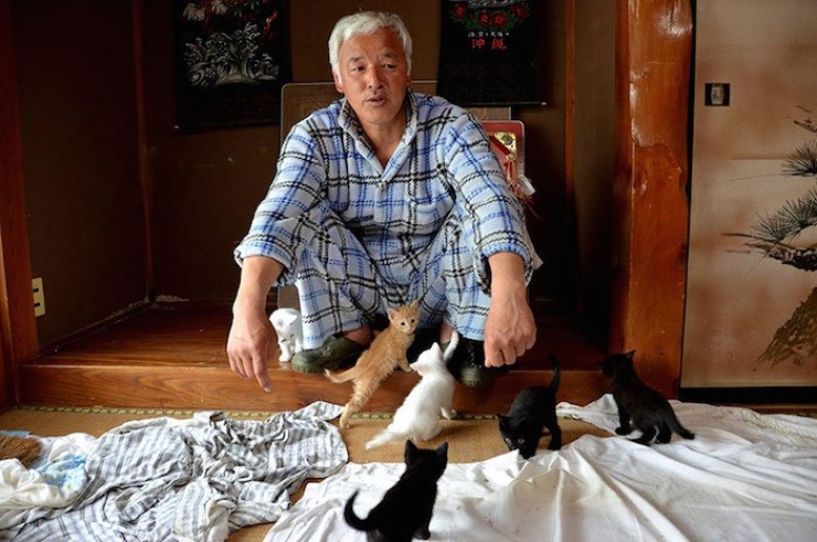 Illustration de l'article : Naoto Matsumura refuse de quitter Fukushima pour une raison admirable...